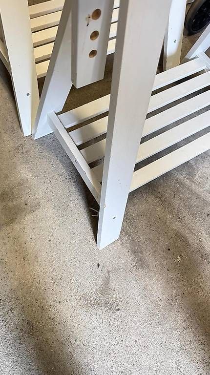 Cavalletti: Treteaux Ikea blanc – Usato da Verbier venduto da Plav_ 3