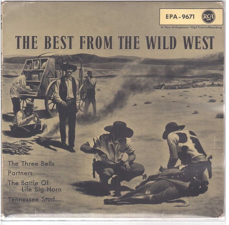 Dischi in vinile: The best from the wild west   Single7   EP – Usato da Rheinau venduto da thespecials