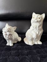 Weisse Porzellan Katze