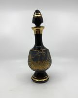Böhmische Glaskaraffe BJ Glassworks mit Echtgoldakzenten