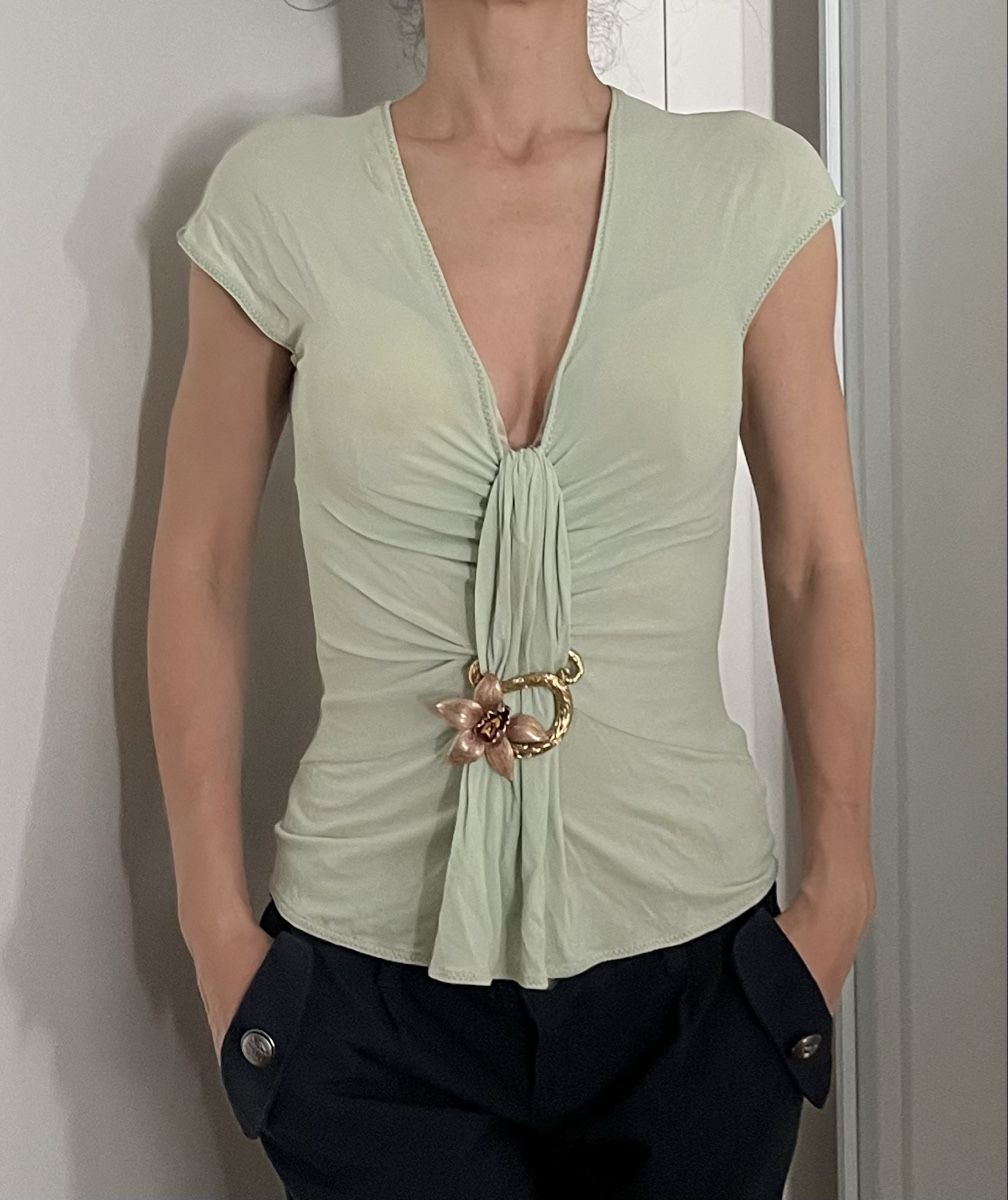 Roberto Cavalli Top: Accessoire «Blume” Roberto Cavalli – Usato da Stäfa venduto da Exclusive0