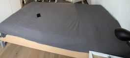 Complete bed 120 × 200 cm – frame, slatted base & mattress