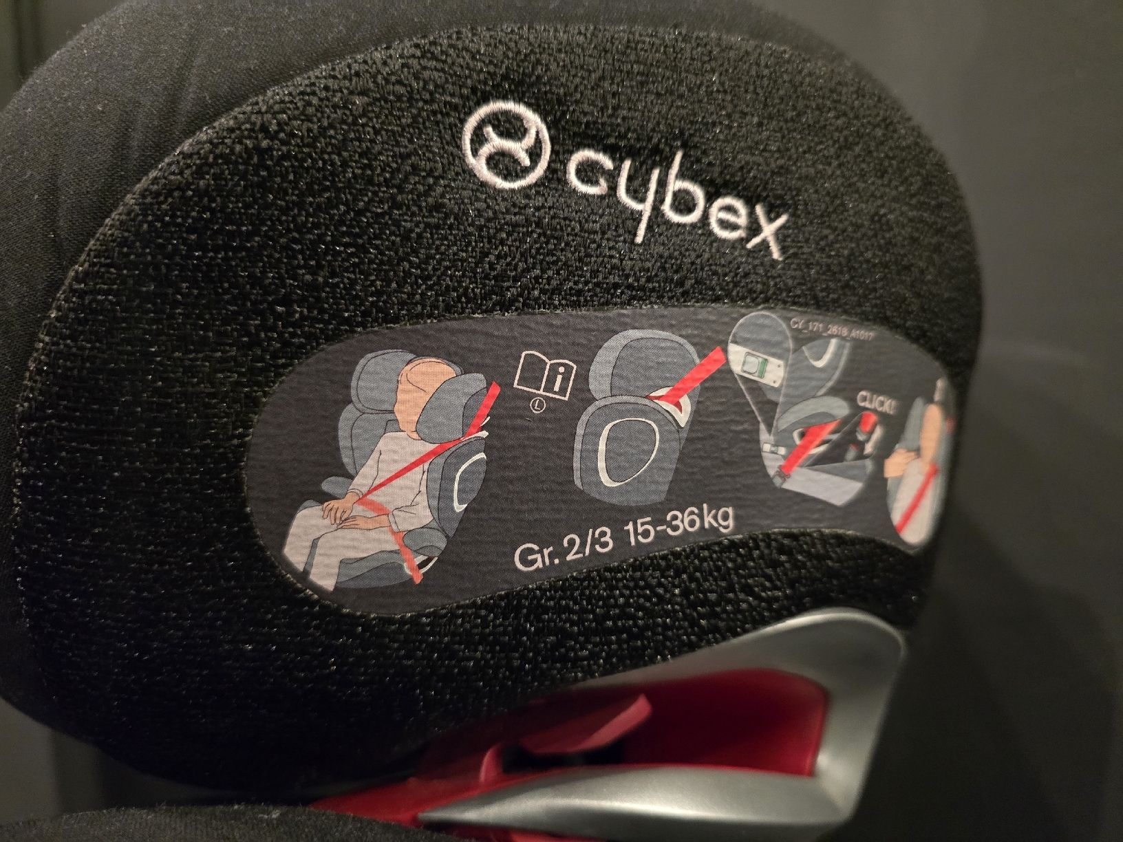Cybex Seggiolini per auto: Cybex Solution X2 Fix Kindersitz Gr. 2/3, 15-36kg – Usato da Sent venduto da Wuhuunana 1