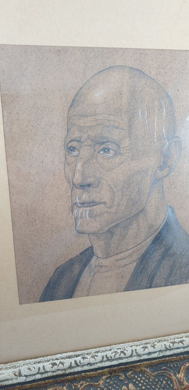 Dipinti: Gemälde Zeichnung Karl Friedrich Schobinger – Usato da Emmen venduto da magelan 1