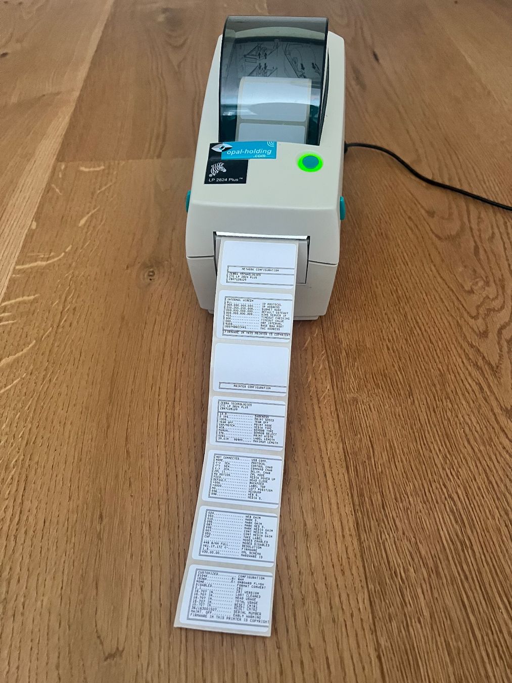 Zebra Stampanti: Zebra LP2824 Plus – "refurbished" ab Fr. 1.- – Usato da Märwil venduto da tarsus33 1