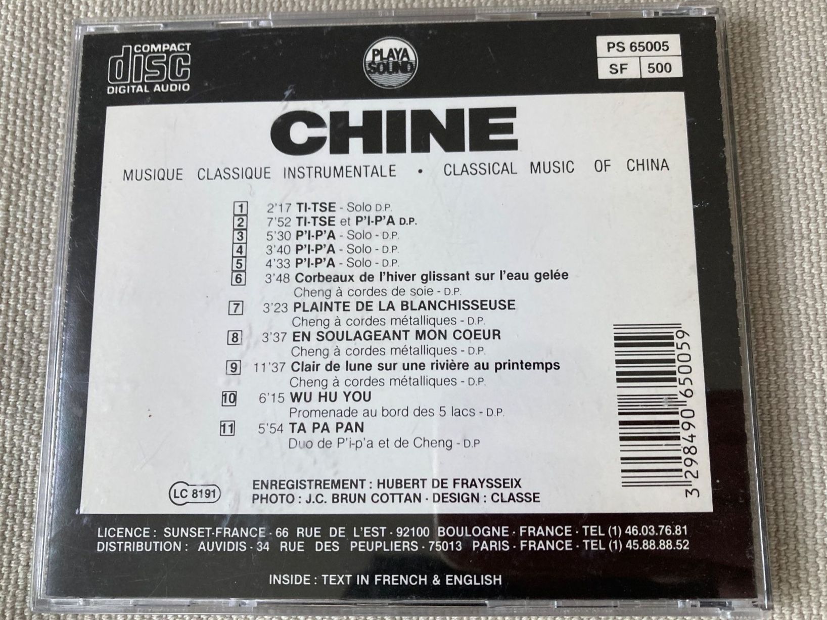 CD: CD, Klassische Musik aus China – Usato da Baden venduto da Yoyo1 1