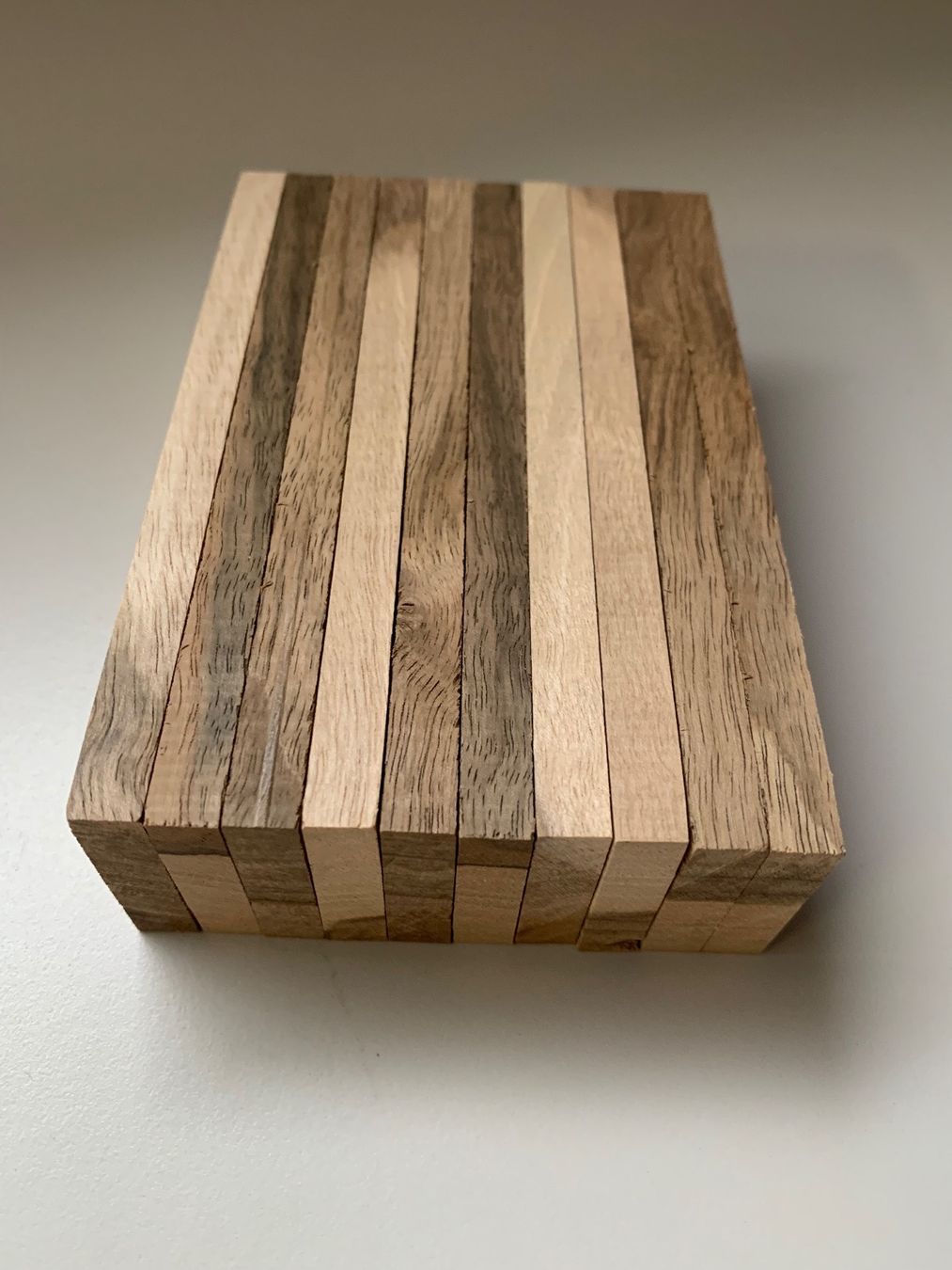Kit bricolage: Bastelklötzchen Nussbaum – Nuovo e nell'imballaggio originale da Holziken venduto da Timbergrizzly