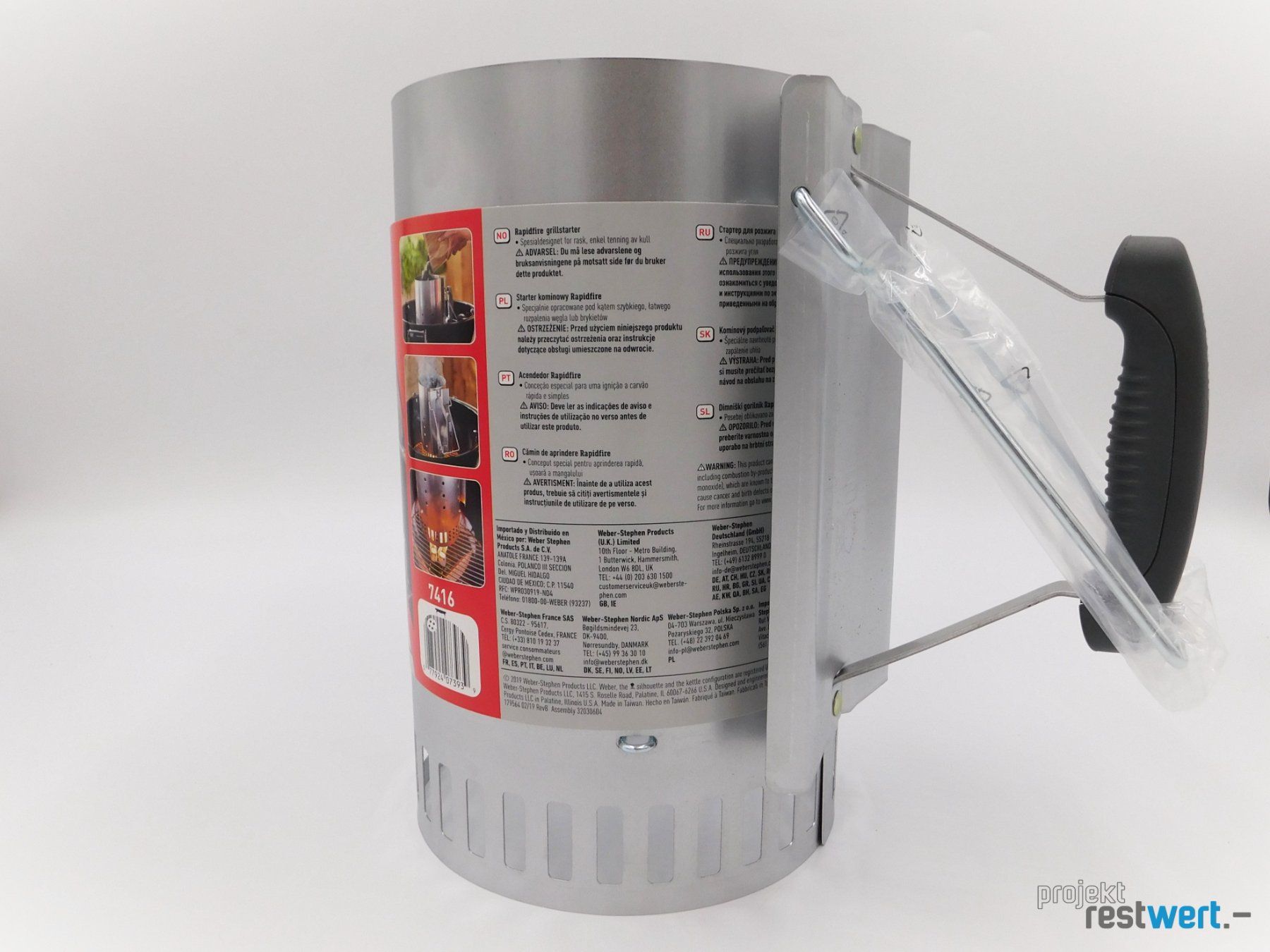 Weber Feuerschale: Rapidfire - Anzündkamin von WEBER – Neu (gemäss Beschreibung) aus Bülach von restwert_buelach 4