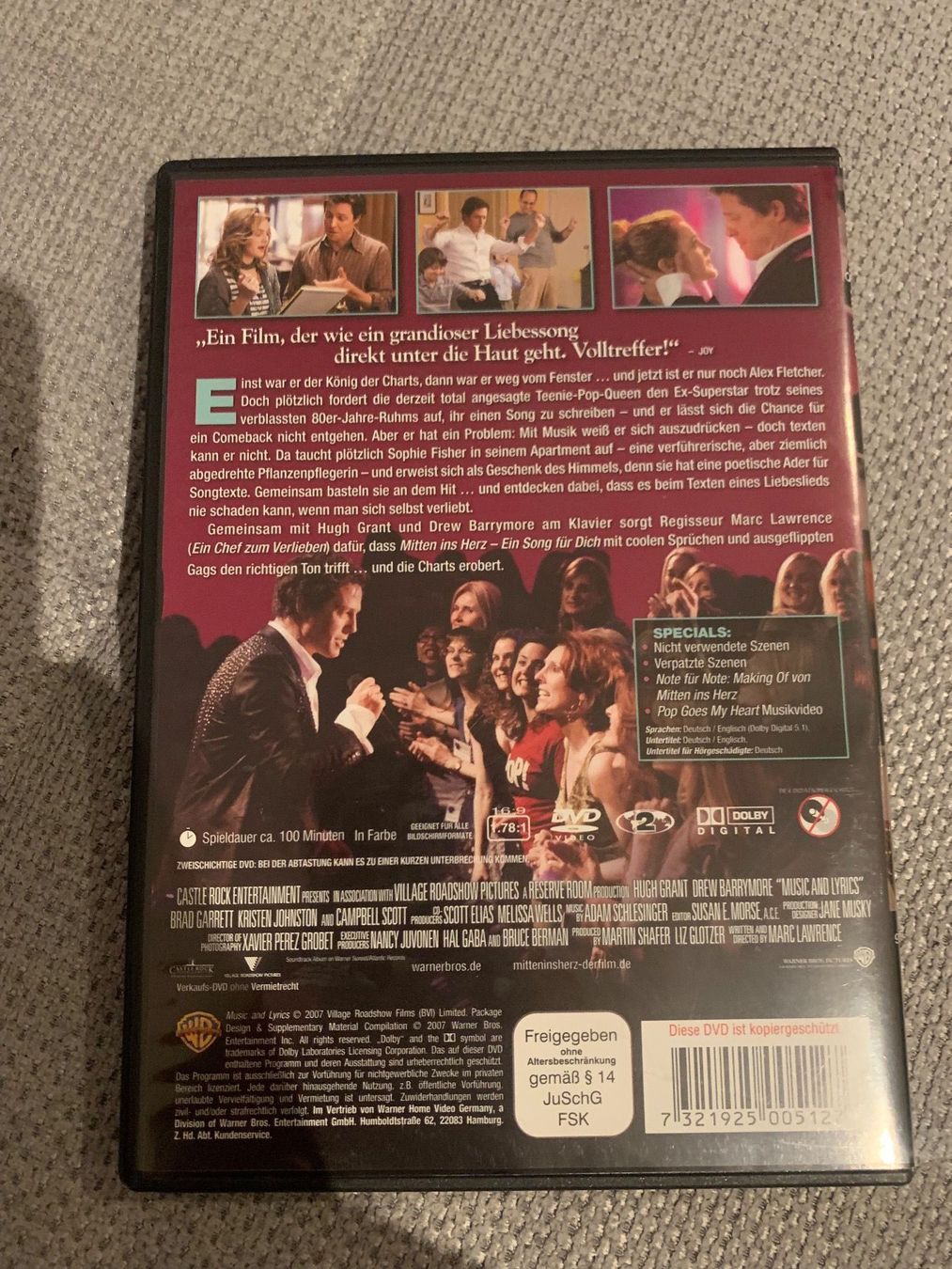 Tutti i DVDs: DVD Mitten ins Herz – Usato da Kandersteg venduto da Betty_89 1