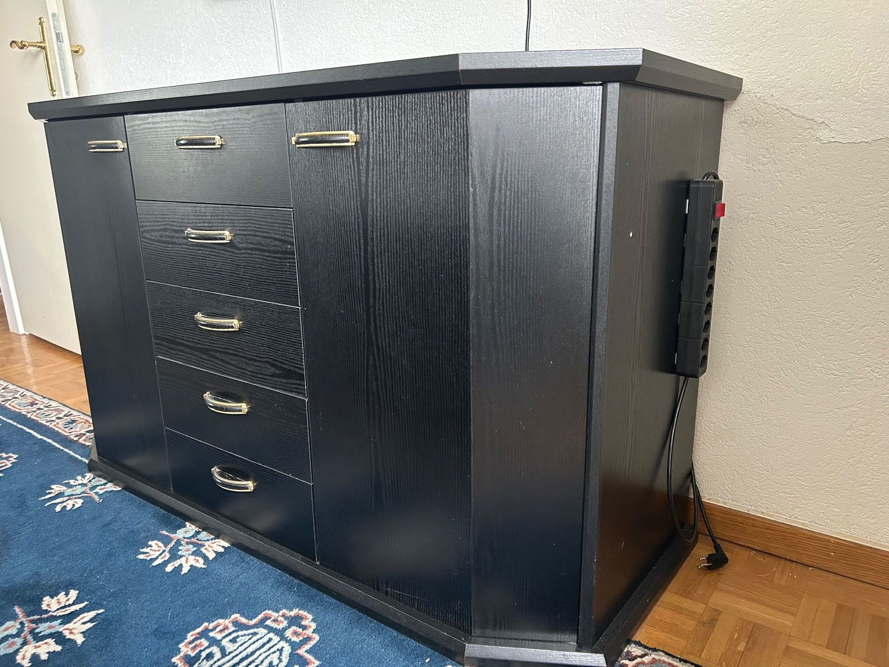 Kommoden: Sideboard schwarz mit Schubladen – Gebraucht aus Murten von zia_6czz 1
