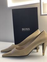 Hugo Boss Pumps Beige Gr. 40 - Edle Lederschuhe