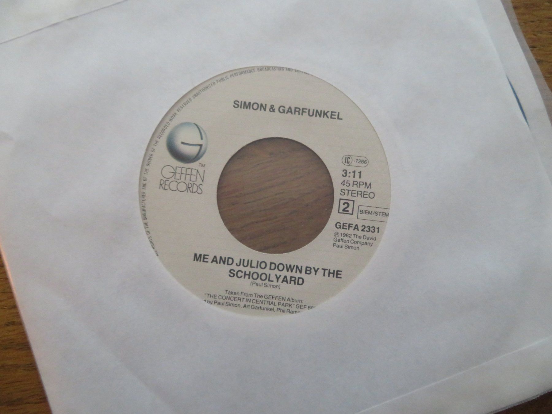 Dischi in vinile: Simon & Garfunkel - Seltene 7" Single - Top Zustand! – Nuovo (secondo la descrizione) da Zürich venduto da max_cp5f