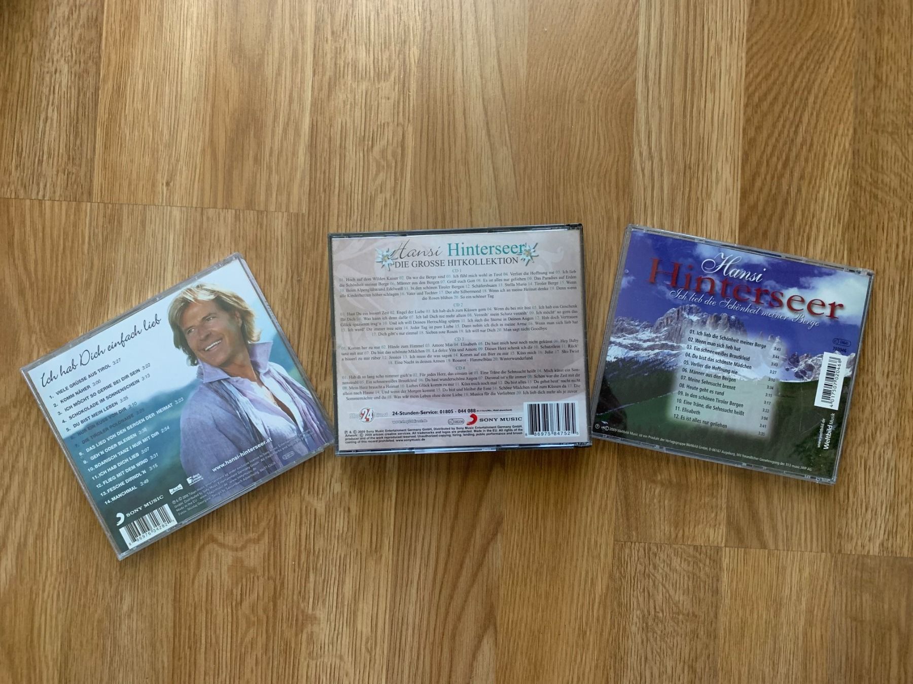 CD: 2 CD'S und 1 Box mit 3 CD's Hansi Hinterseer – Usato da Landquart venduto da interesse63 1
