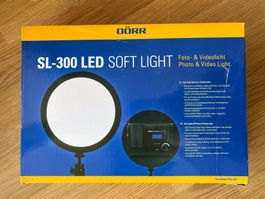 Dörr SL-300 LED Soft Light Videolampe, Videolicht, Ringlight