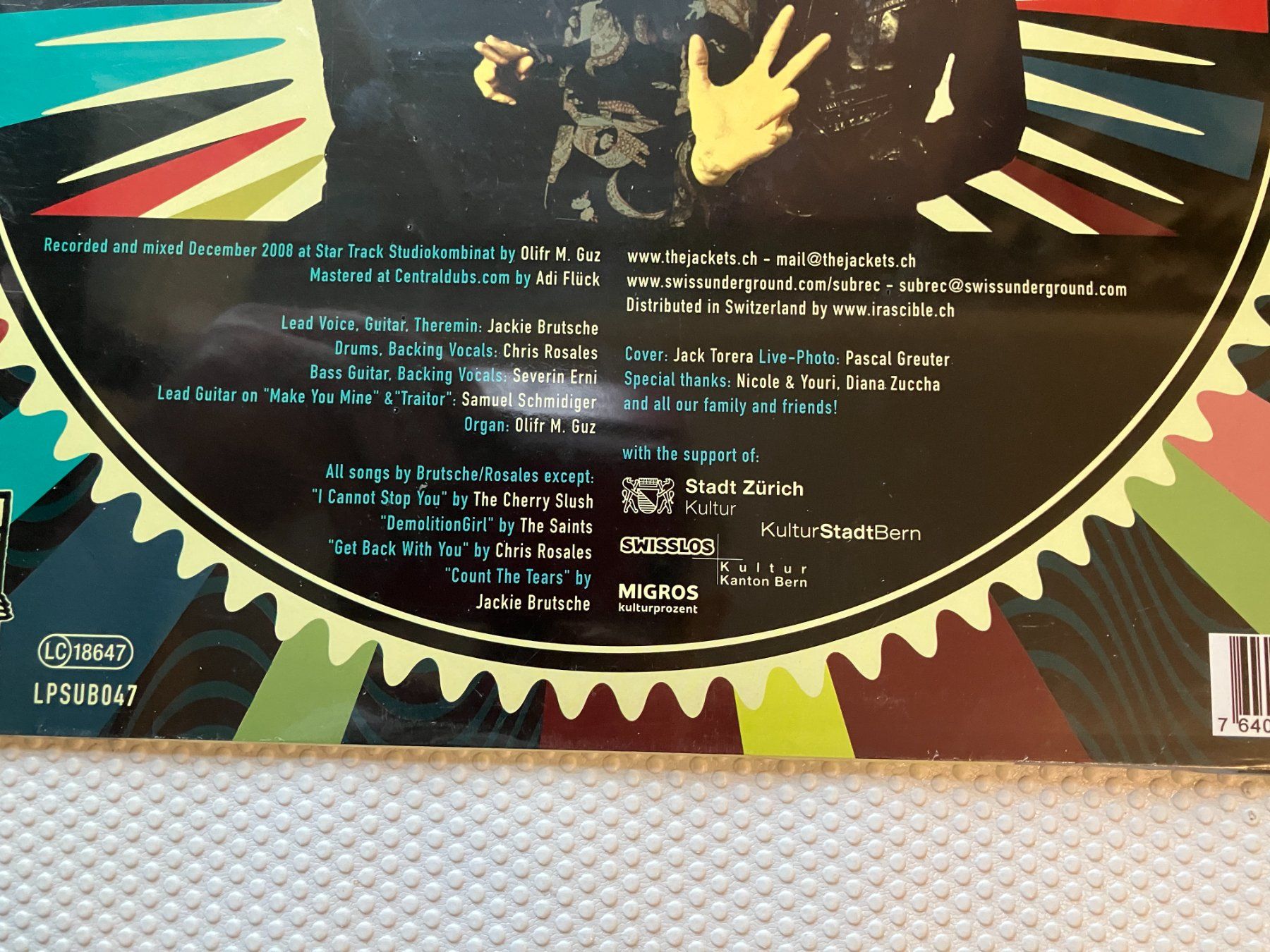 Dischi in vinile: The Jackets – Nuovo e nell'imballaggio originale da Aarwangen venduto da Jukebox3 6
