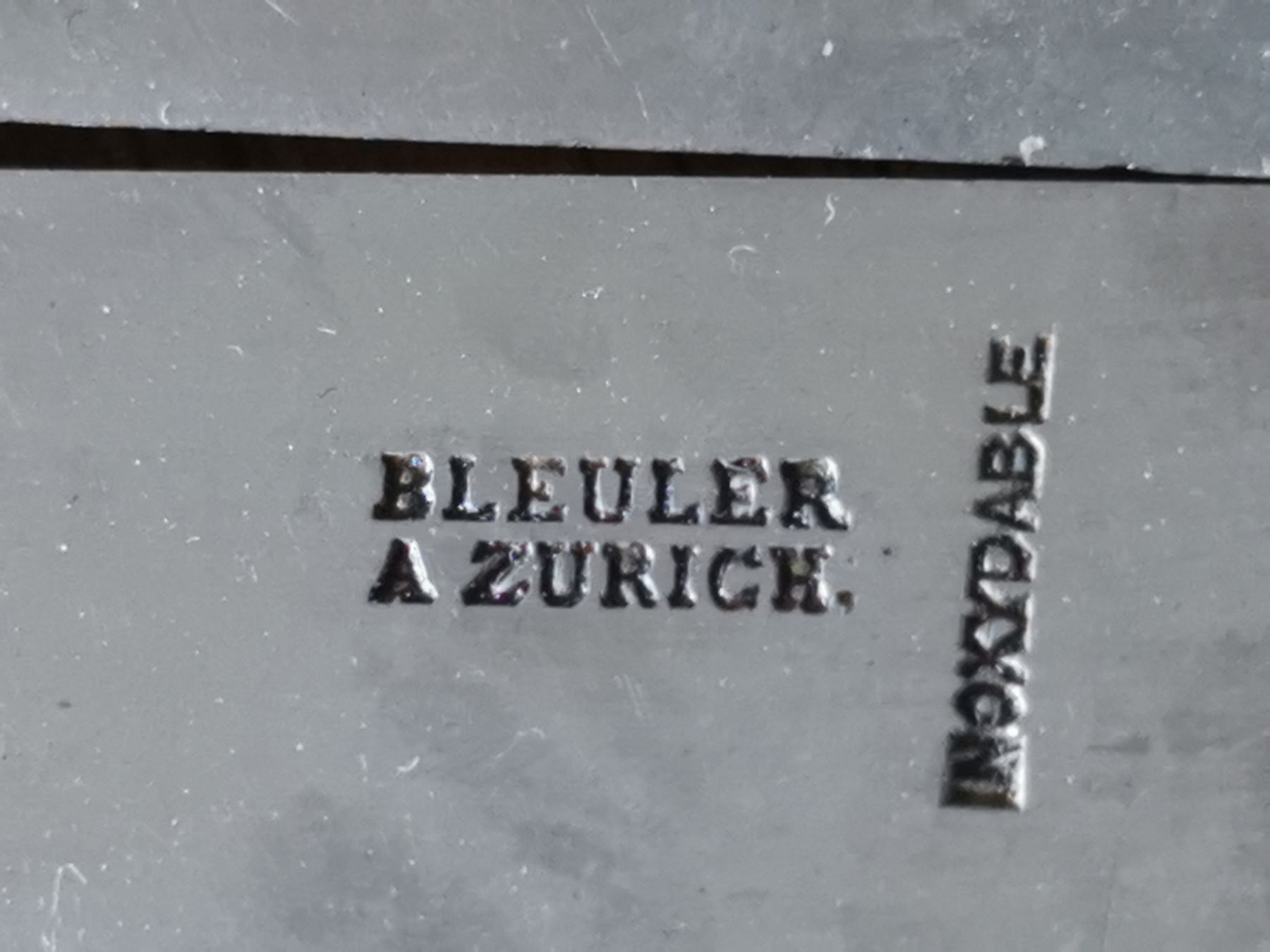 Couverts: Bleuler A. Zurich Messer Set 6 St. Vintage. – D'occasion à Schlieren par vlalif 1