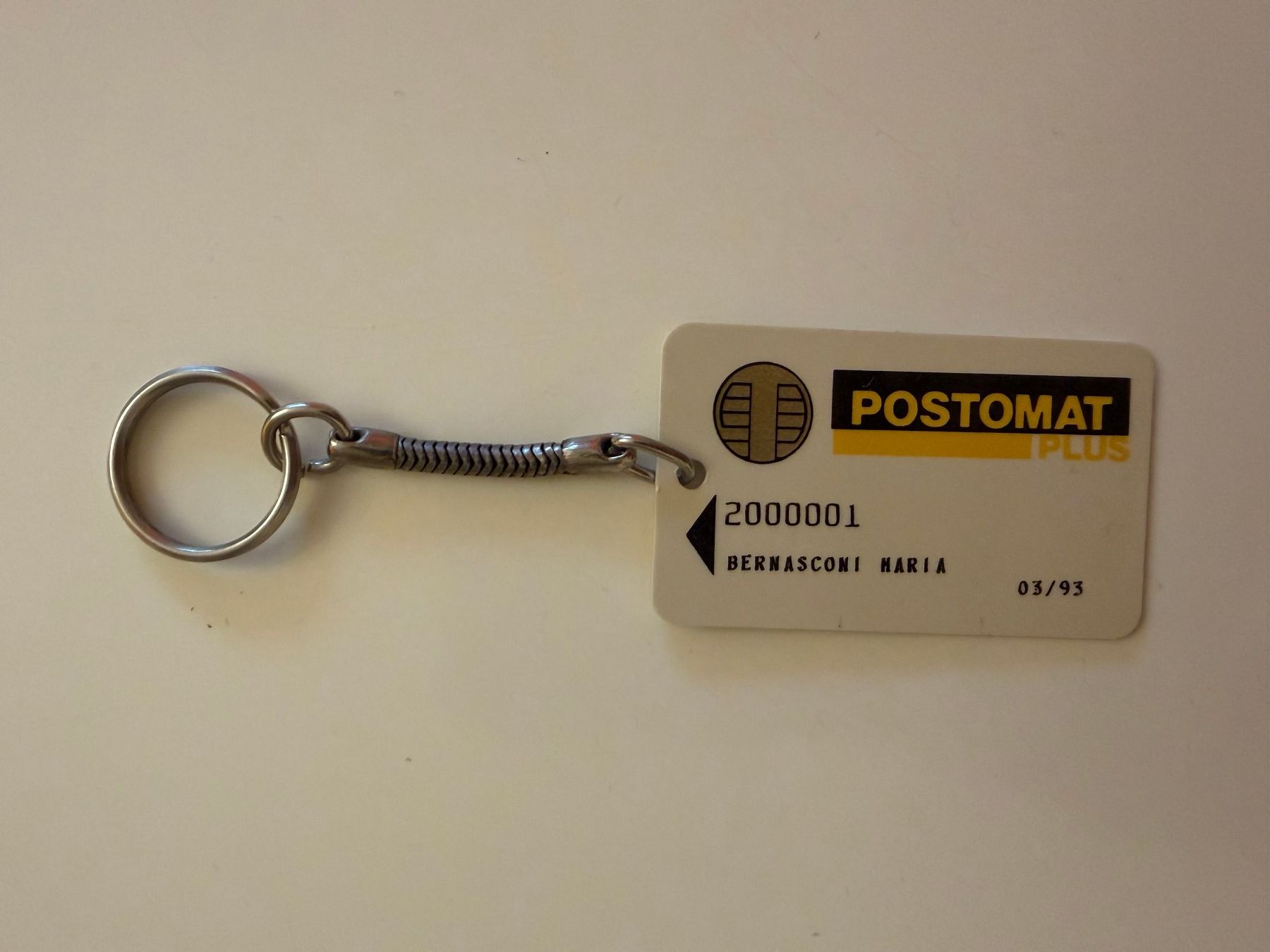 Portachiavi: Vintage Schlüsselanhänger Postomat – Usato da Grüningen venduto da saya14 1