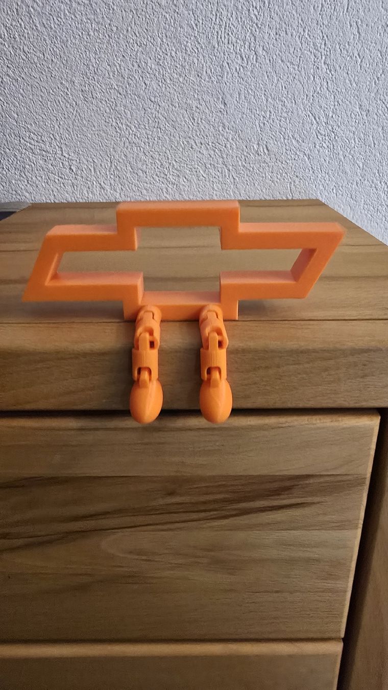 Alle Dekorationen: Chevrolet Logo Orange mit Beinen – Neu (gemäss Beschreibung) aus Winznau von johny_wayne 1