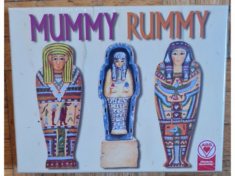 Spiele: Kartenspiel "Mummy Rummy" – Neu und originalverpackt aus Zürich von Desmond01