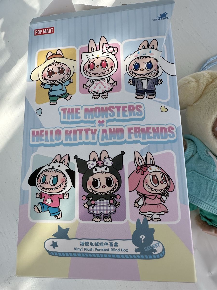 Pop Mart Figurines: Blind Box Labubu Pompompurin The Monsters Hello Kitty – Neuf avec emballage d'origine à Baar par hasenfrau15 5