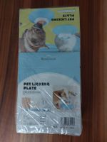2 x Leckplatten für Haustiere PP TPR 14.5x5.5cm Neu