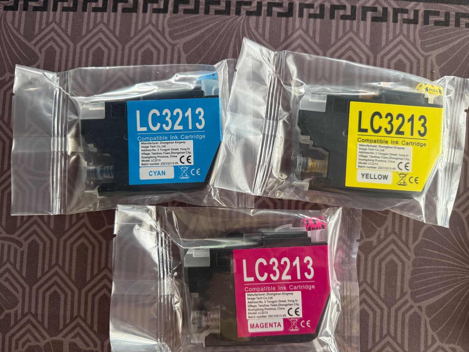 Cartouches & Toner: 6x Tinte Brother LC3213 – Neuf avec emballage d'origine à Fischbach-Göslikon par Joy222 1