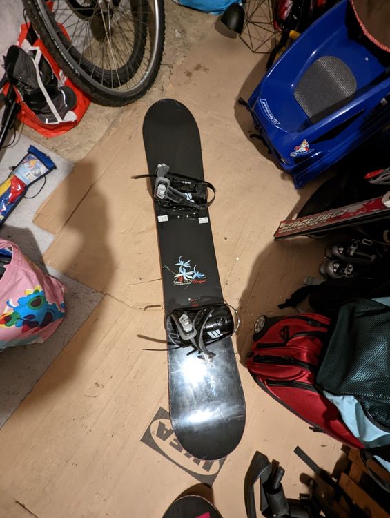 Snowboard Nitro 153 cm mit Bindung für Damen Occasion 2