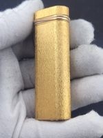 Neuwertiges Cartier Feuerzeug Gold glänzend mit 6M Garantie!