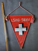 Schweizer Hockey Nati - Grosser original Wimpel (70er Jahre)