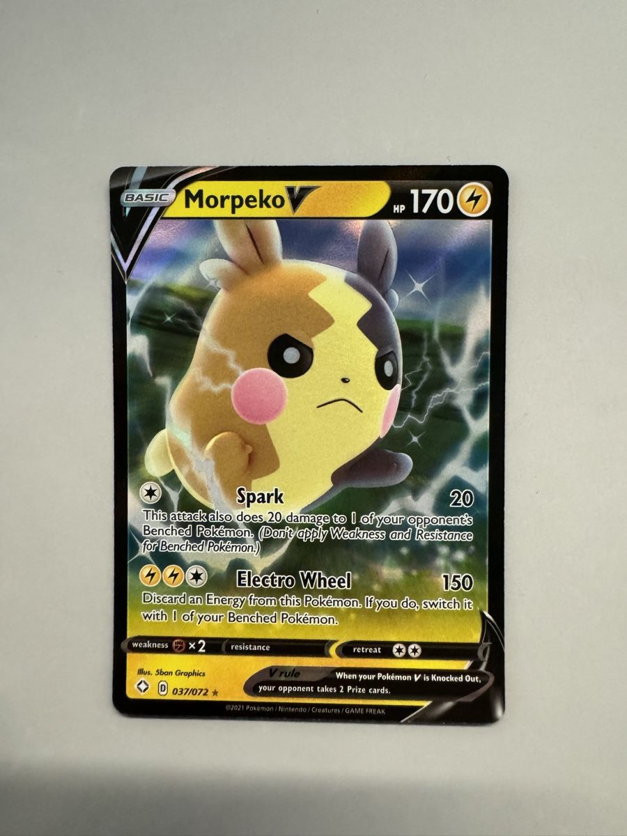 Pokémon Carte collezionabili: Morpeko V 037/073 – Nuovo (secondo la descrizione) da Niederhasli venduto da tcgpoint