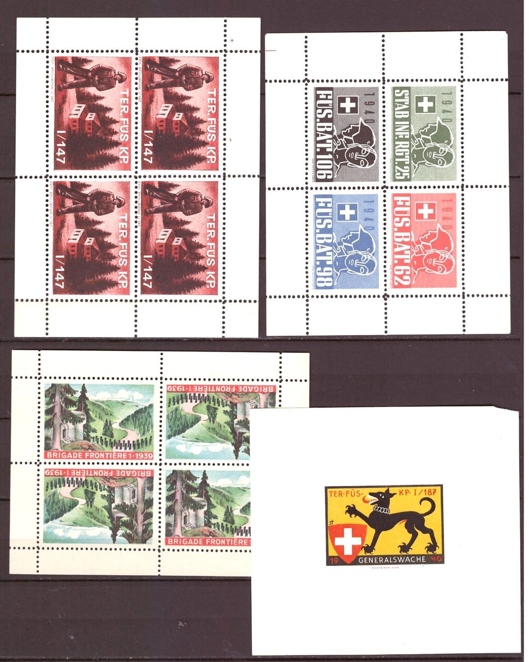 Alle Briefmarken: # 138 --- SOLDATENMARKEN – Gebraucht aus Dübendorf von Piero2