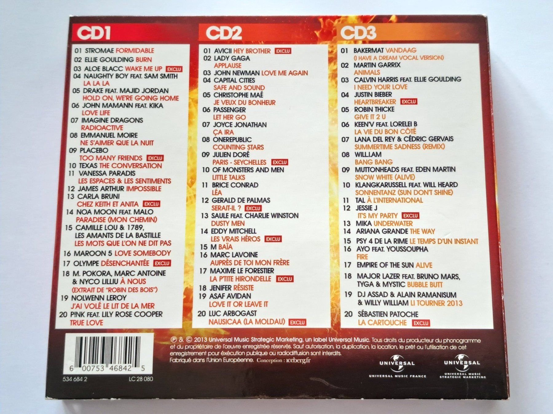 CD: 3Cds Playlist Hits 2014 – Usato da Pully venduto da bro_n52j 1