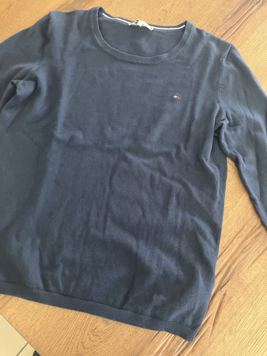 Tommy Hilfiger Maglioni & Felpe: Tommy Hilfiger Baumwoll Pullover Gr.L , dunkelblau( Versand  – Usato da Rüdlingen venduto da Schnoegli2007 1