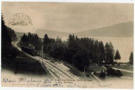 E 44 CHEMIN DE FER PONT-BRASSUS VALLÉE DE JOUX ROCHETAY 1905