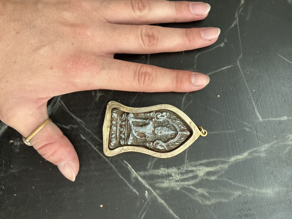 Ciondoli: Thai Amulett Buddha Anhänger – Usato da Altstätten SG venduto da palmela.31 1