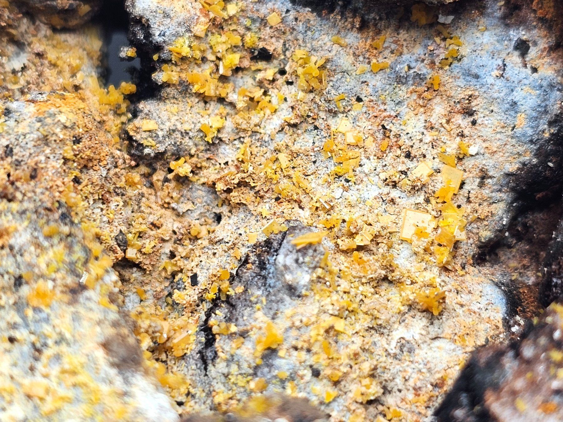 Minerali & Pietre curative: Wulfenite & Galena & Goethite, Lavrion, Greece – Usato da Figino venduto da minshop 5