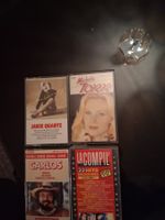 Lot de 4 cassettes audio vintage - Musique variée année 80