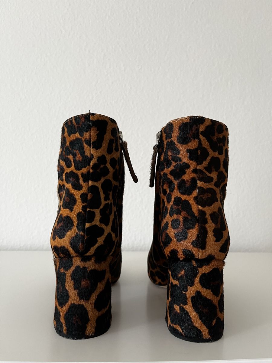Zara Scarpe da donna: Zara Leopard Print Ankle Boots Gr. 38 – Usato da Olten venduto da hahnice99 1