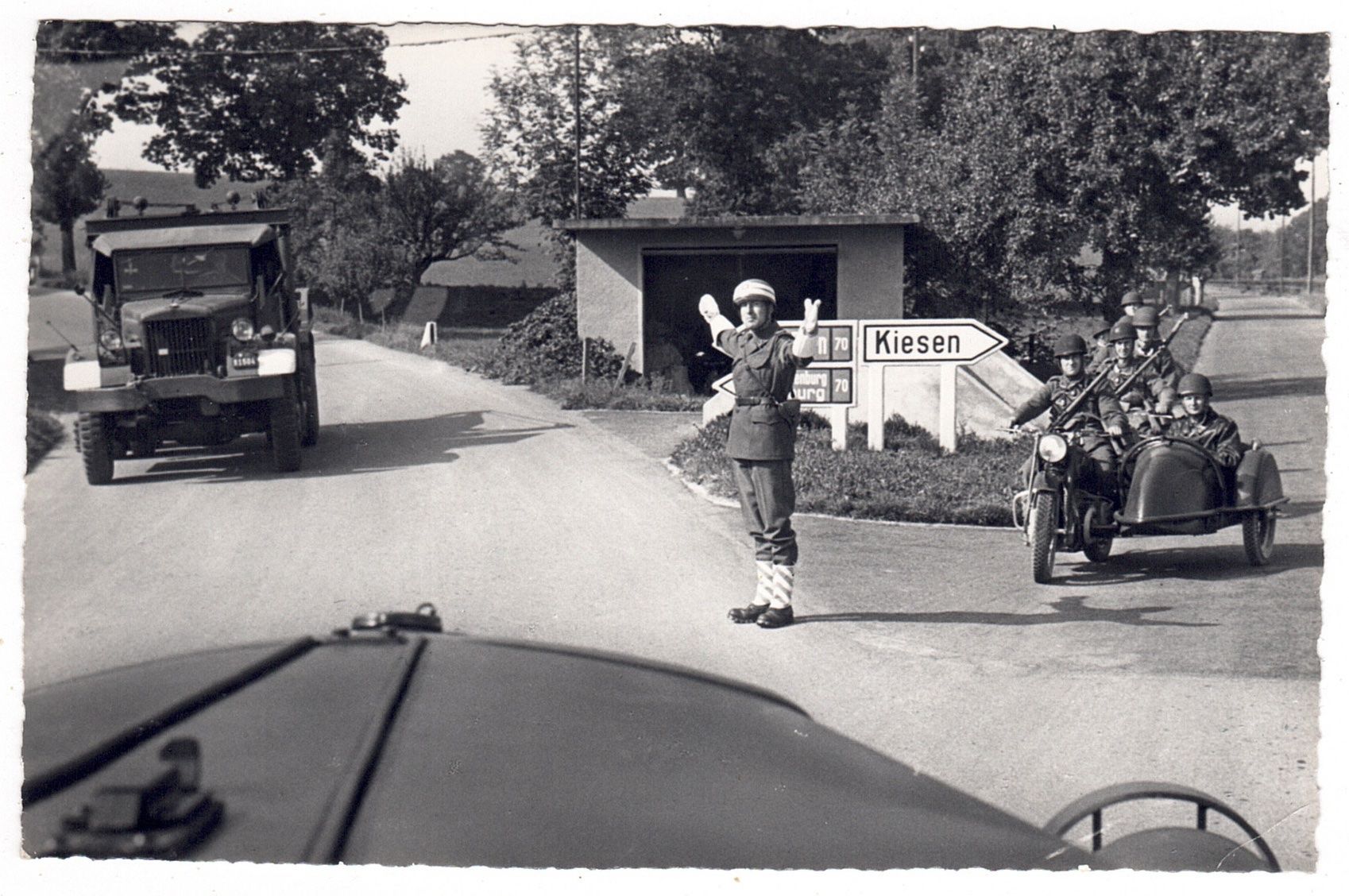 Cartoline postali: Police militaire des routes – Usato da La Tour-de-Peilz venduto da amjust
