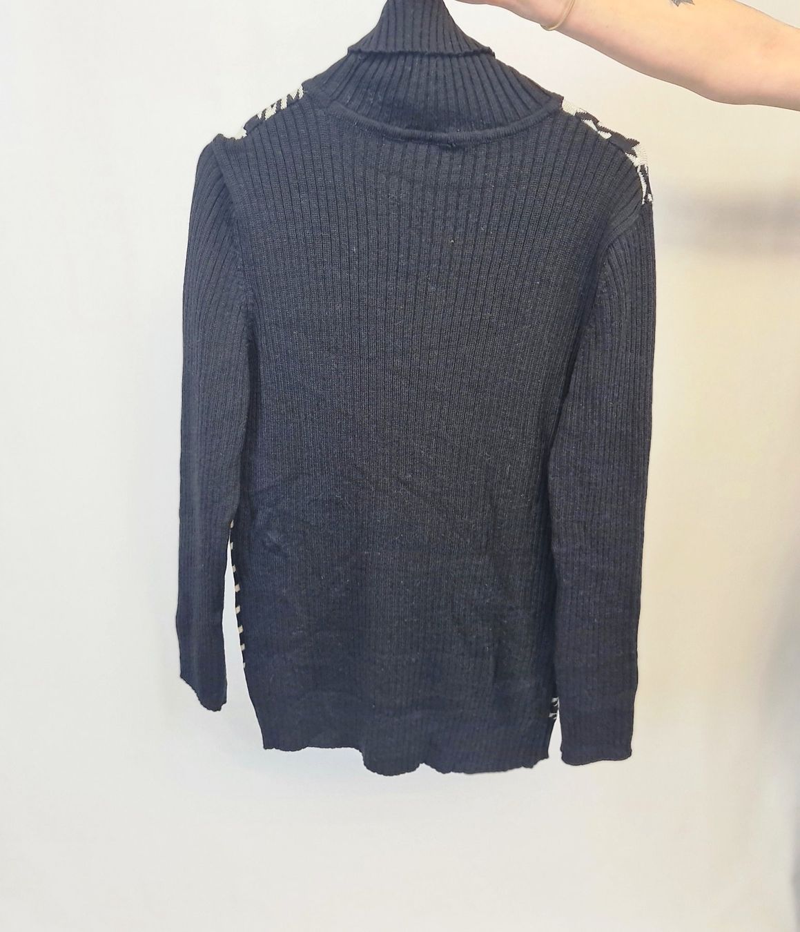 Maglioni & Felpe: Pull pied-de-poule en laine - Taille XL – Usato da Couvet venduto da Nawra_26 1