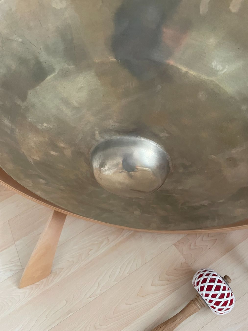 Strumenti musicali: balinesischer Tempelgong – Usato da Unteriberg venduto da Bambus9 1