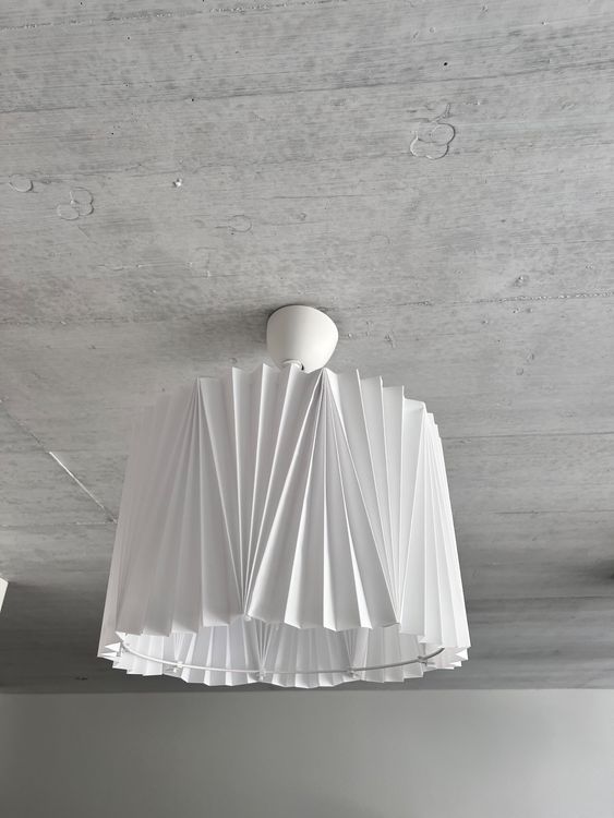 Runde Pendelleuchte Mit Stoffschirm – Grau, 30 Cm Ø, 2x E14, Dimmbar, 105 Cm Kabellänge