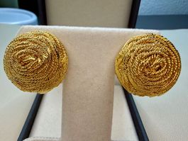 Vintage Ohrringe Clips Luxus Modeschmuck