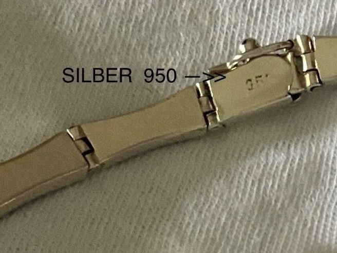 Catenine: NEU Sterling Silber 950 mit Lapislazuli – Nuovo e nell'imballaggio originale da Bern venduto da Javero 8