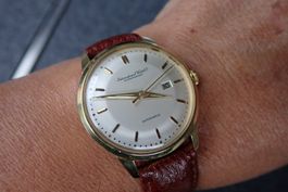 🇨🇭VINTAGE!! IWC AUTOMATIC 18K GOLD ZIFFERBLATT PIE-PAN🇨🇭