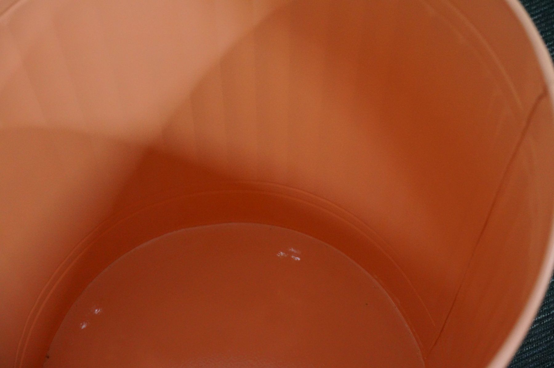 Abfalleimer: TJ MAXX Pink-orange-farbene Mülleimer 19" – Gebraucht aus Rüti ZH von Restwert_Rueti_ZH 5