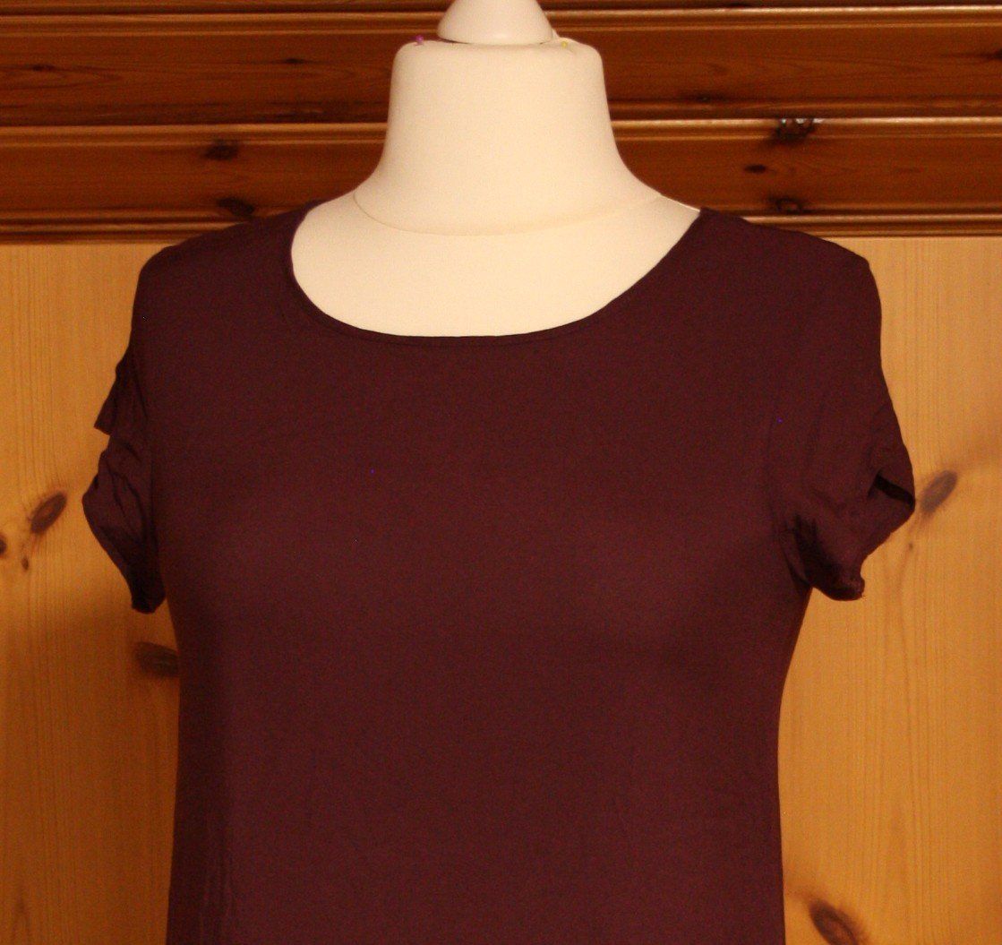 Chemisiers: Bluse  bordeaux  Gr. L – D'occasion à Flüelen par Diversicum-Textil 1