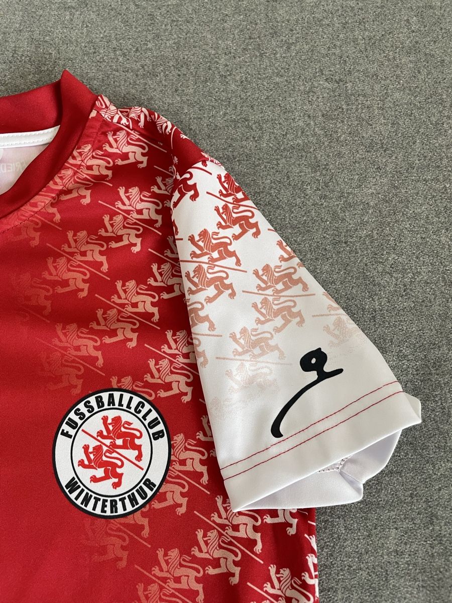 T-shirt: FC Winterthur Kinder-Shirt / Grösse 140 – Usato da Wiesendangen venduto da armandinho 2