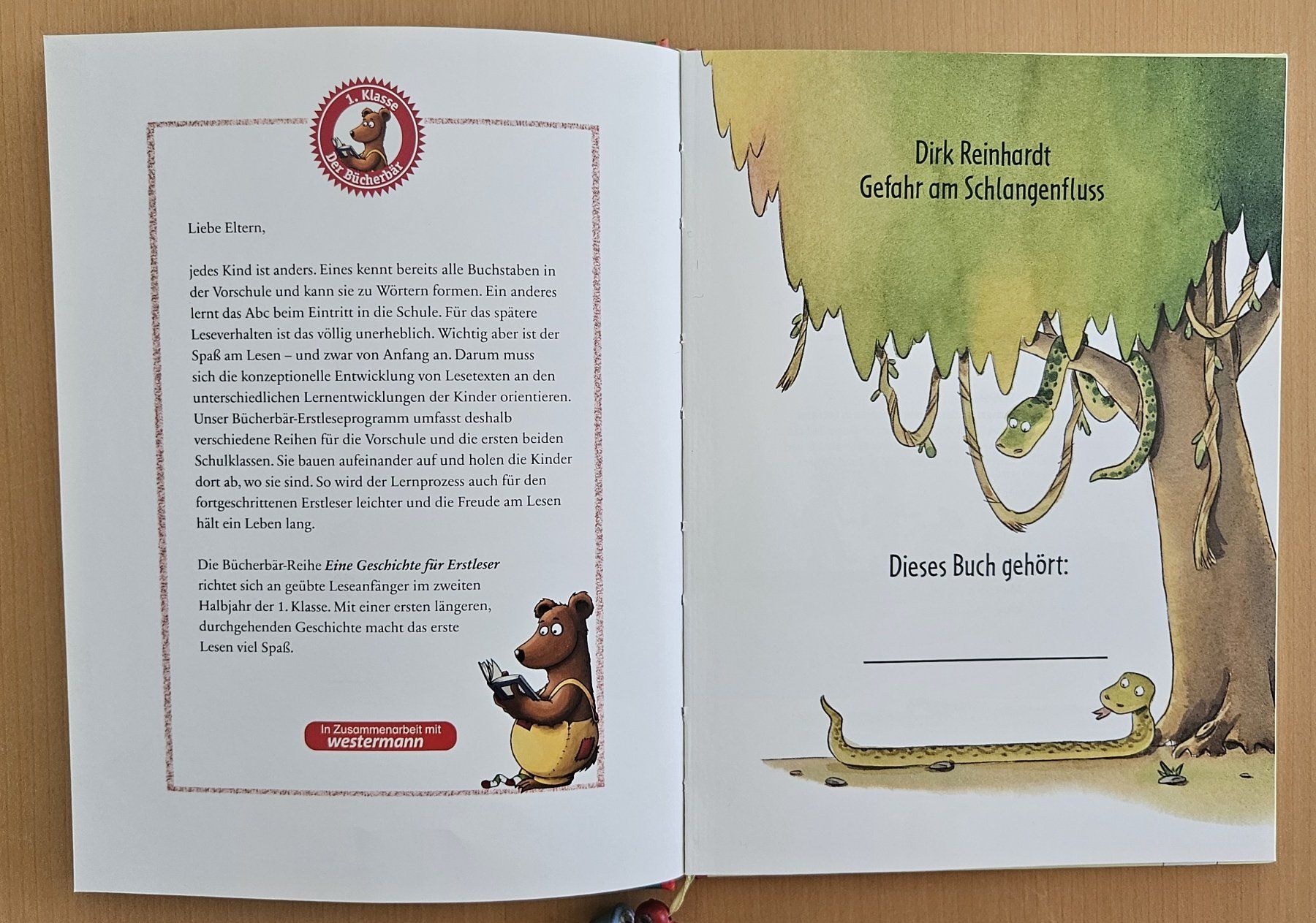 Bücher: Gefahr am Schlangenfluss – Gebraucht aus Schaffhausen von asyouwestley 2
