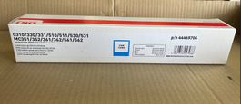 OKI C310/C510/C530/MC/351/MC561/MC562 cyan Toner, 44469706